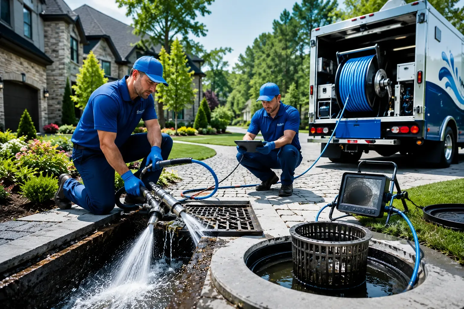 Local outdoor drain cleaning professionals in Magnetic Springs, OH