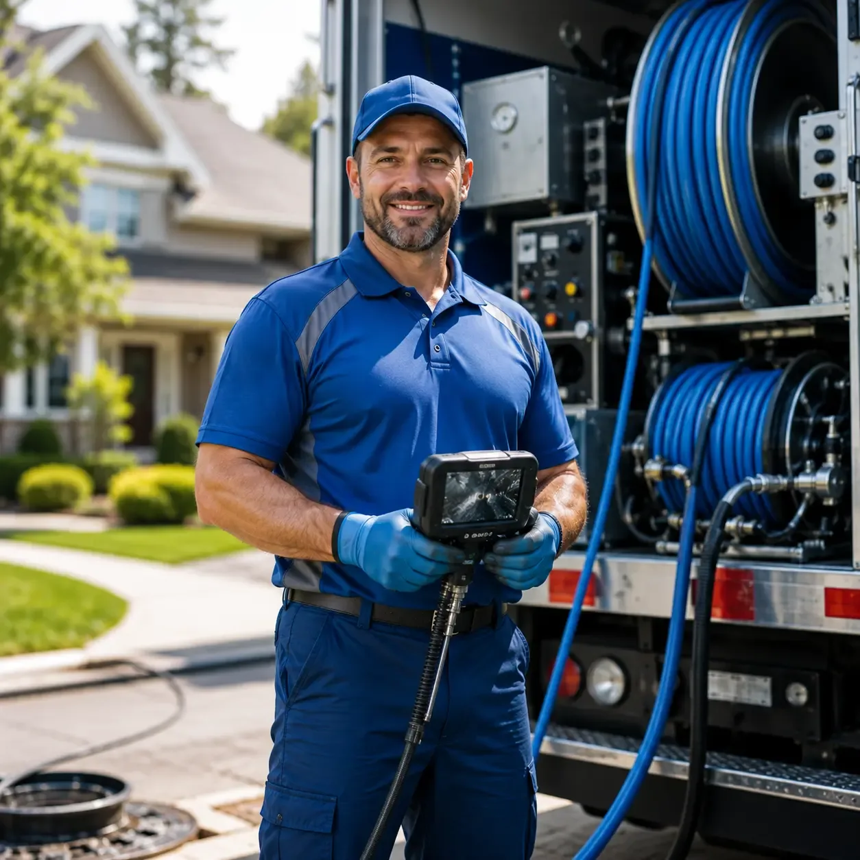Local outdoor drain cleaning specialists in Magnetic Springs, OH
